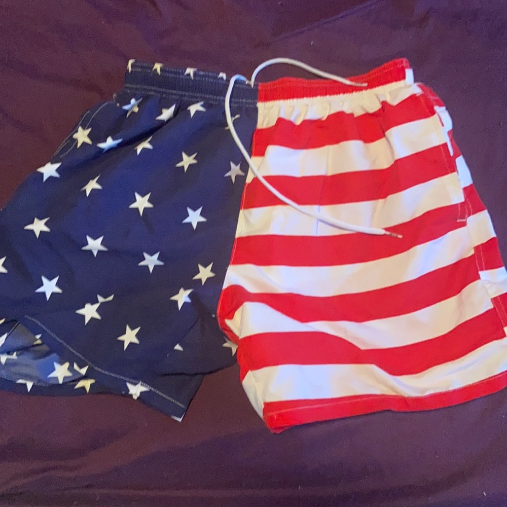 Men’s USA swim trunks